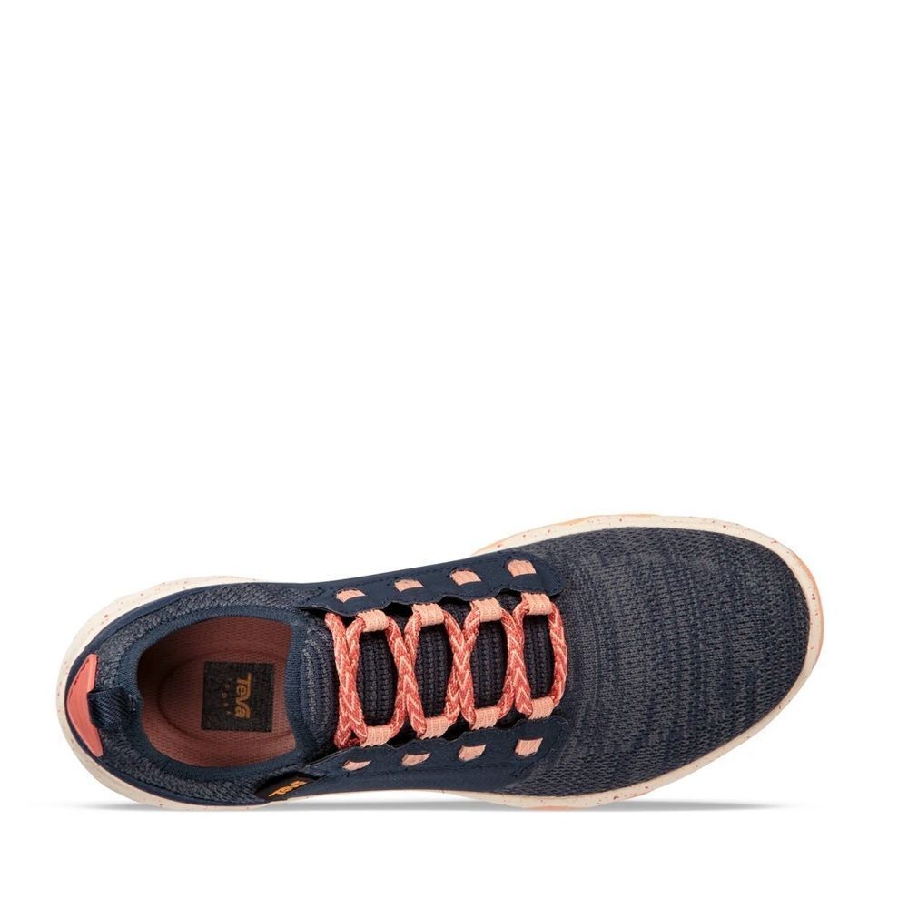 Teva Shoes Arrowood 2 Knit 6.5 Women’s Navy Coral Sneakers - Picture 12 of 12